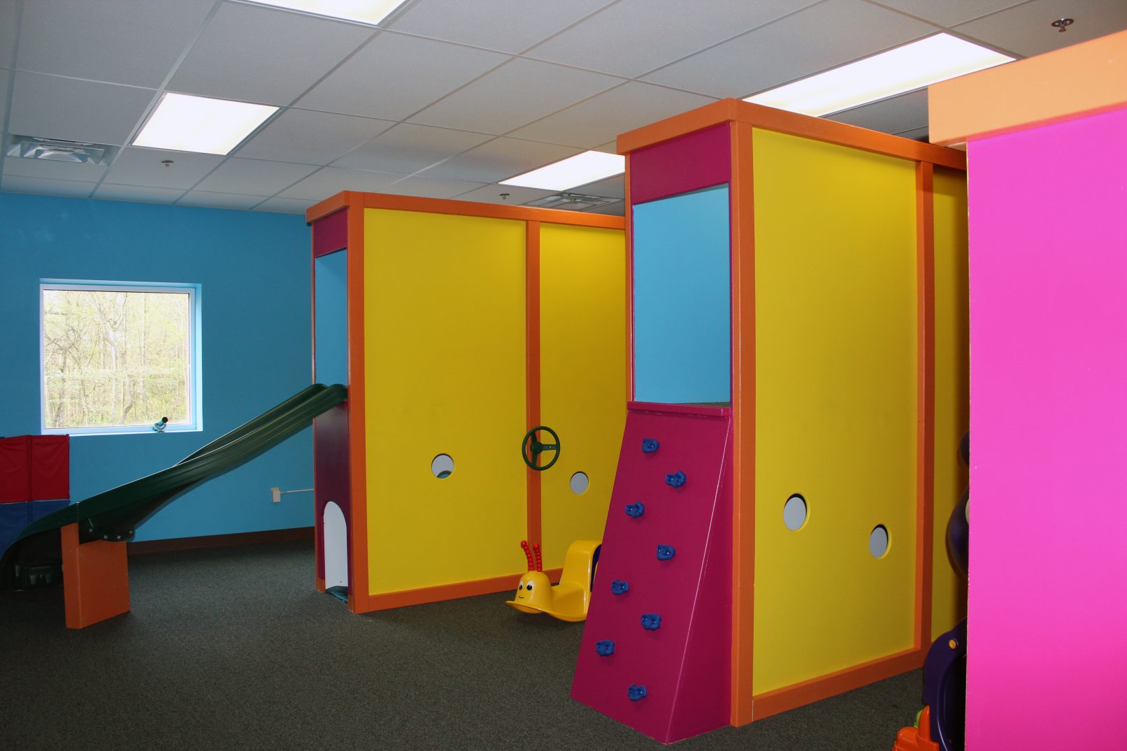 dental office play area design build by A.L. Post Inc