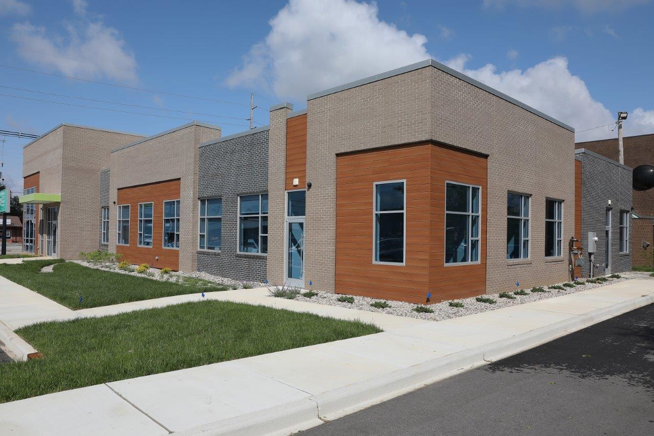 modern design commercial building construction by A.L. Post, Inc. in Louisville, KY